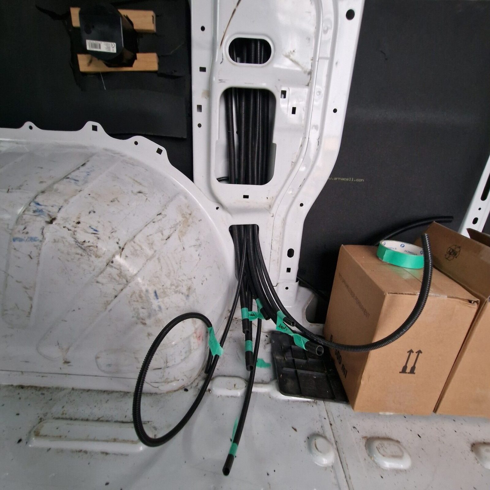 Showroom Vorbereitung Elektrik